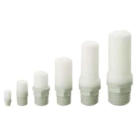 Smc Silencer; Compact Resin; Male Thread; Body Size-40; Thread Type-NPT; Port Size-1/2 in. AN40-N04